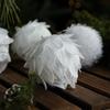 White Petal Foam Christmas Ball Merry Christmas Party Xmas Tree Decoration Christmas Tree Pendant Home Ornament