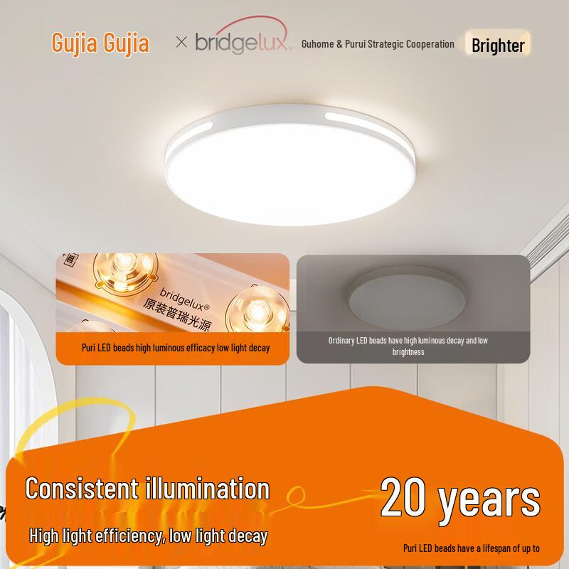 Minimalist Eye-Protection LED Round Ceiling Light