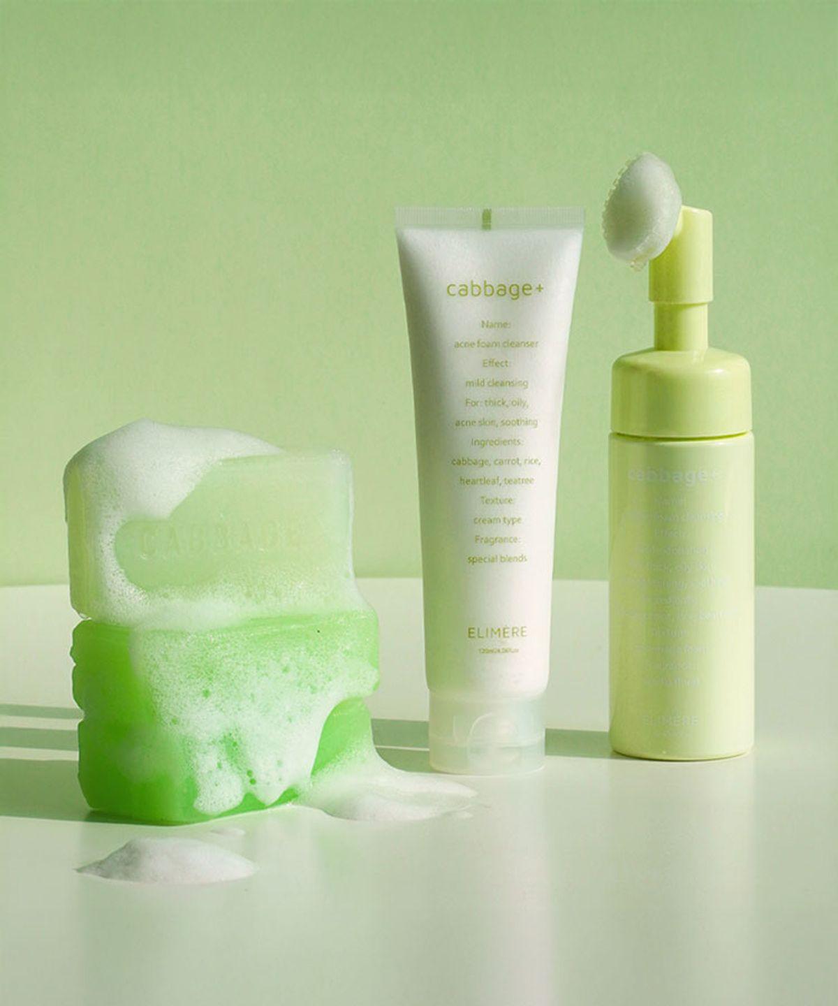 Cabbage Acne Functional Cleansing Set