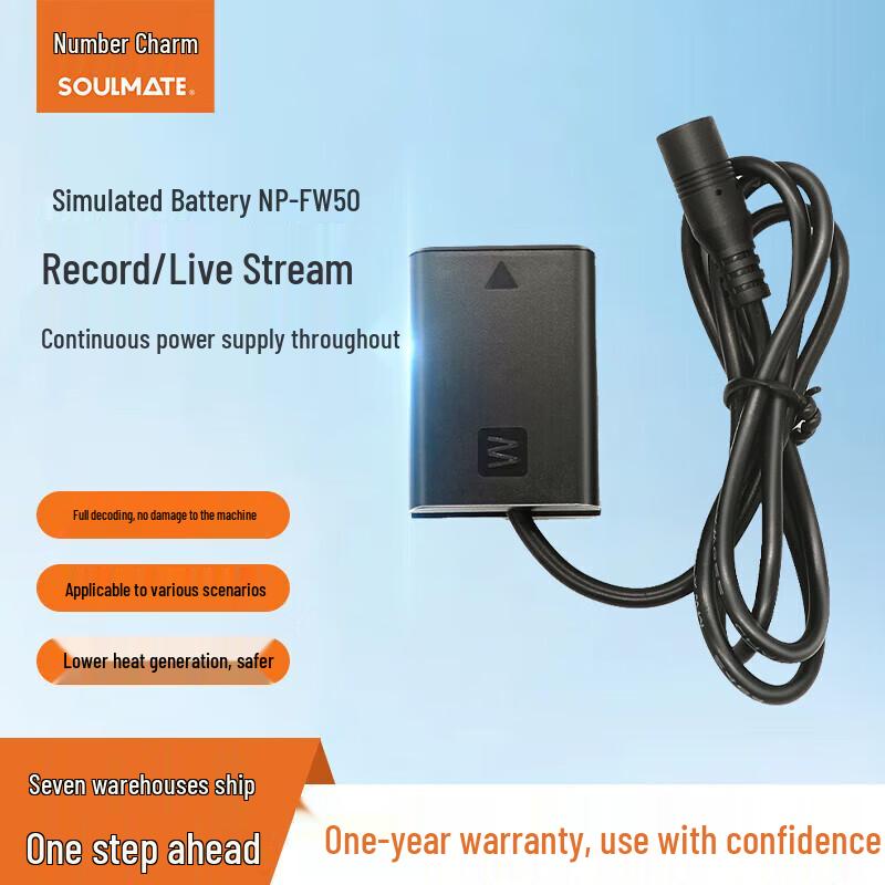 SOULMATE FW50 Dummy Battery Power Adapter