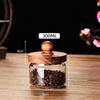 ZISIZ Sealed Glass Tea Storage Jar