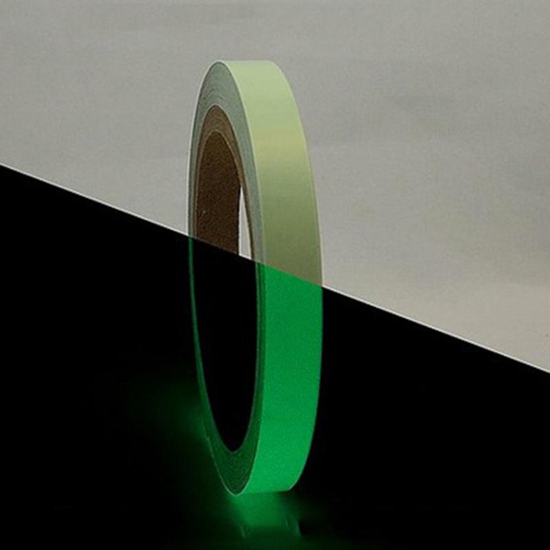1 Rolle Warnband Heimdekoration Leuchtband Nachtsicht Glühen Selbstklebender Wandaufkleber