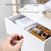 Cup-Shaped Imitation Wood Grain ABS Plastic Cabinet Handle