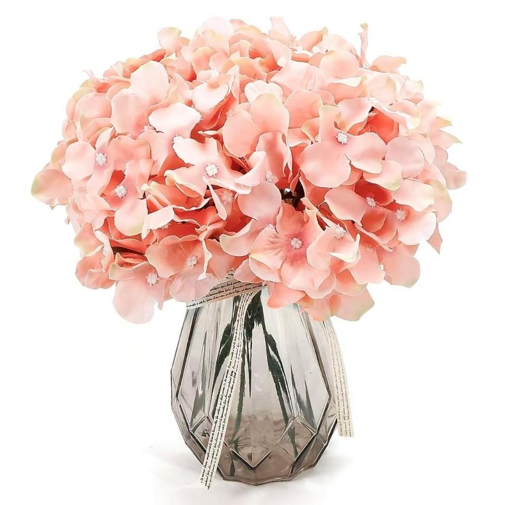 With Stem Hydrangea Dyed Edged Chrysanthemum New Simulation Flowers  Valentine's Day Gift