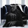 Nosferatu Vampire Dracula Fleece Throw Fashion Blankets Horror Movie Halloween for Bedding Knitted Fashion Blanket Travel Warm Multifunction