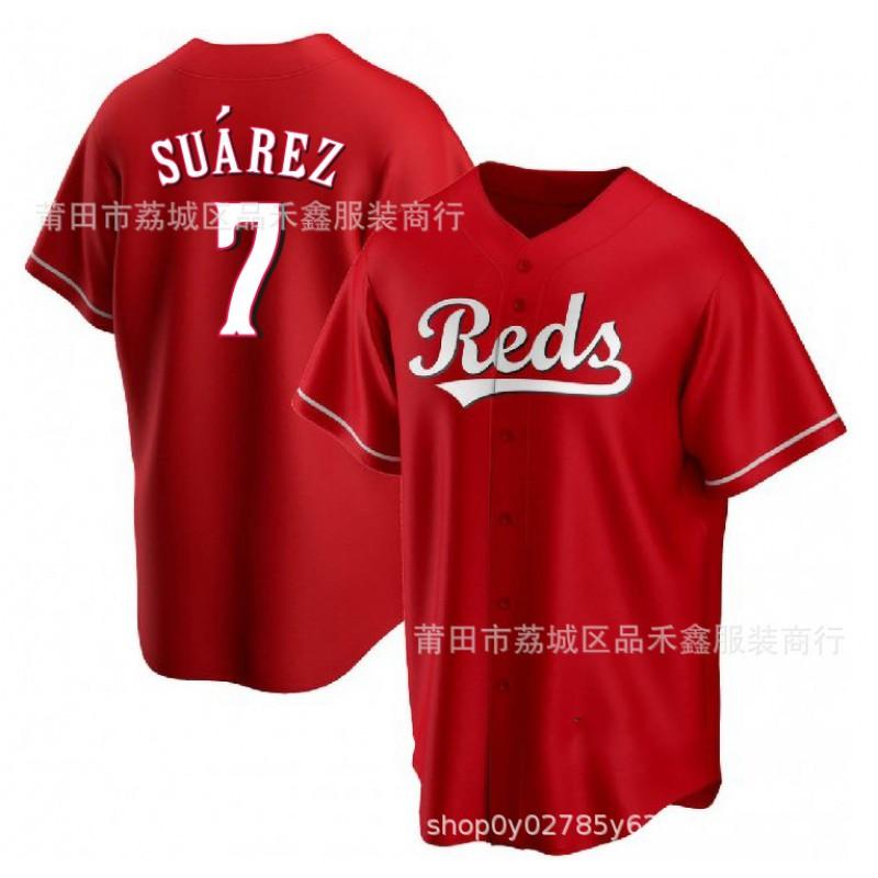 Mens Womens Cotton Basketball Jersey Team Sport Shirt Custom Number 6 7 19 Reds Suarez Style