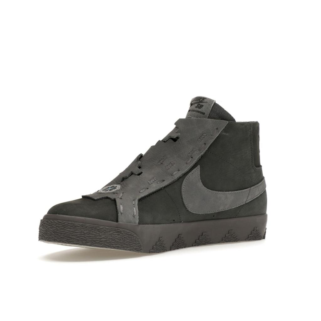 Diorr Greenwood x Nike Zoom Blazer Mid SB Diné Men Sneakers Grey Anthracite Dark-Smoke-Grey FQ0792-001