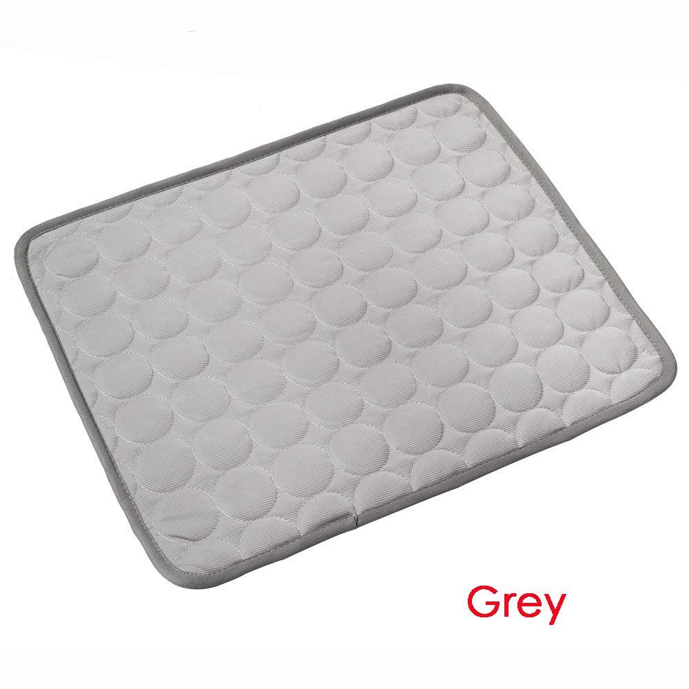 

Охлаждающий коврик для собак, летние охлаждающие коврики для собак, охлаждающие подушечки для кошек, дышащее одеяло, моющийся диван, охлаждающая кровать для домашних животных. XL серый