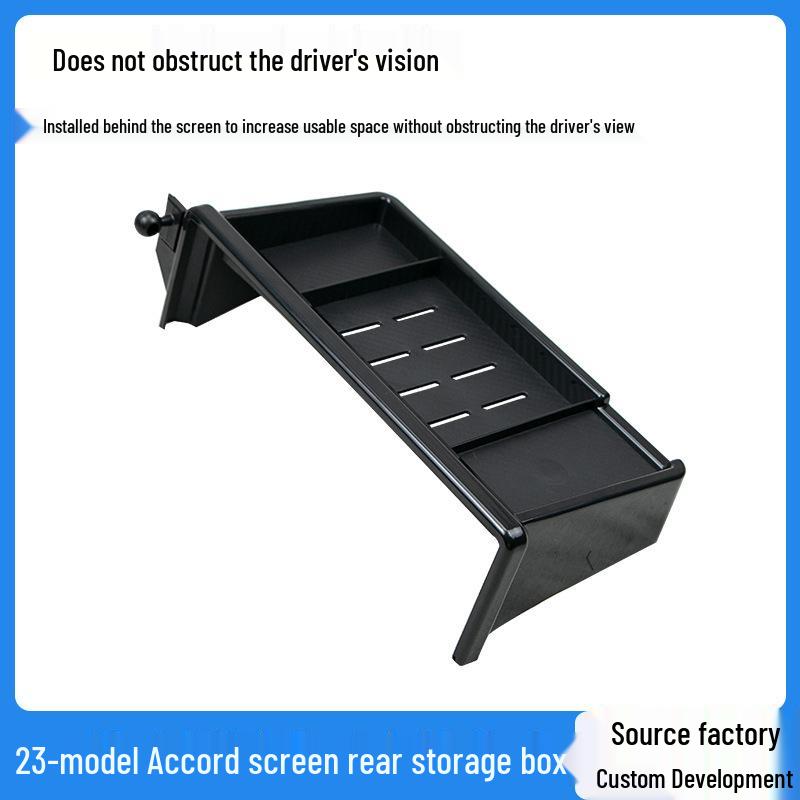 Interior Storage Box with Phone Holder for 11th Gen Honda Accord Dashboard