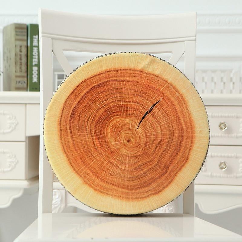 39cm Round Throw Pillows 3D Print Fruit Shape Cushion Decorative Plush Funny Fruit Stuffed Cushions For Couch Chair 39x39cm