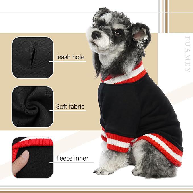 

Warm Winter Dog Hoodies for Medium & Large Sizes - M, XL Medium чёрный