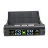 Solar Wireless Car Tire Pressure Monitoring System with 4 External Sensors