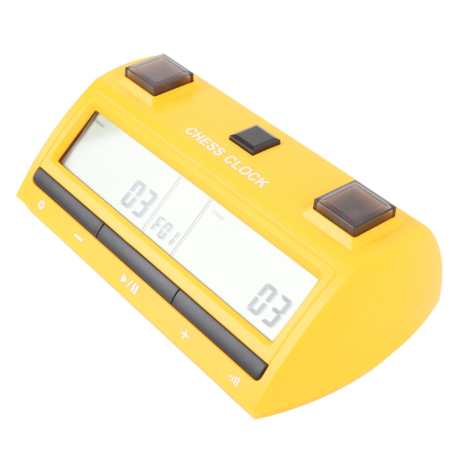 

Шахматные часы Профессиональный цифровой шахматный таймер Многофункциональный портативный электронный шахматный таймер для