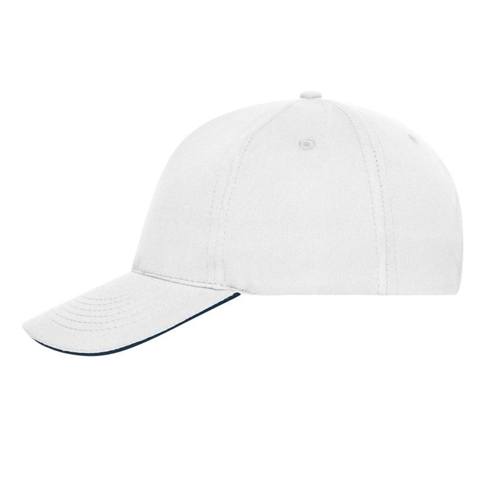 Myrtle Beach 5 Panel Organic Cotton Sandwich Peak Cap