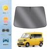 LIMSTYLE Honda Windshield Light Heat Shade UV Car Polka Dot Storage Bag Easy Direct from the Manufacturer N-VAN JJ1/JJ2 Sunshade, Multi-Sunshade,