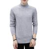 Men's Cross-Border Plus Size Velvet Thick Sweater, Autumn/Winter Half-High Collar Pullover, Trendy Warm Knitwear