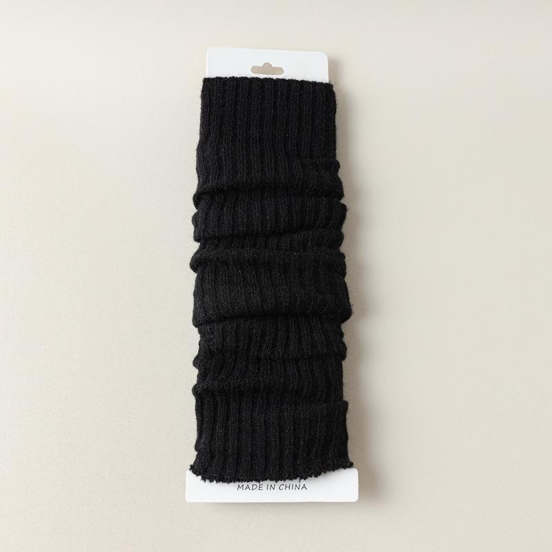 5/10 Pairs Casual Autumn Winter Calf Length Sock Covers Vertical Stripe Knitted Leg Warmers Warm JK Style Knee High Boots Layered Boot Covers Socks