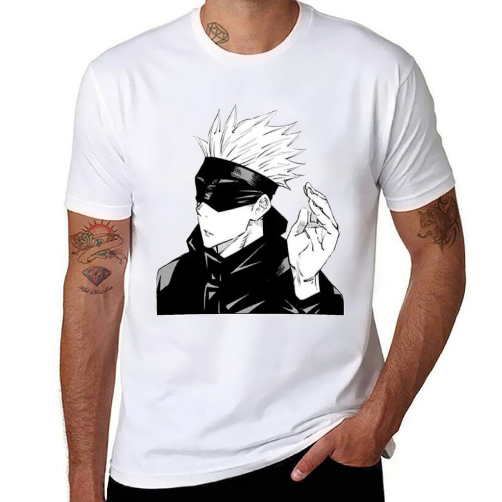 Gojo T-Shirt Halloween Lässiges T-Shirt