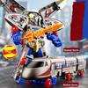 Treno Deformatione Treno ad Alta Velocità Modello Action Figure Regalo di Compleanno per Bambini
