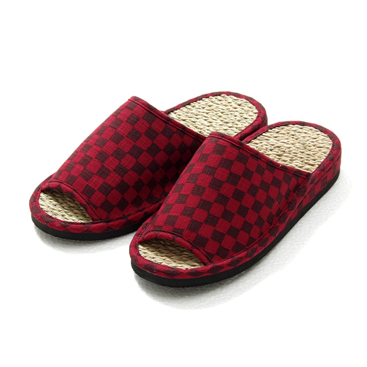 

IKEHIKO Клетчатые Дзори Размер M размеры Подарочная упаковка Идеально для Дня или Шито Игуса Тапочки, Красный, (Подходит для 22,5-25 см), Доступно, День матери,