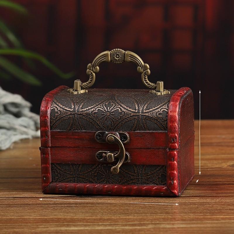 Jewelry Box Vintage Storage Box For Home Office Decor And Collection Gift