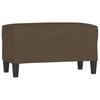Brown Bench 70 X 35 X 41 Cm Fabric