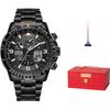 CITIZEN Promaster Light Powered Quartz Movement Stainless Steel Strap Watch Men's Watches Black Dial JY8085-81E