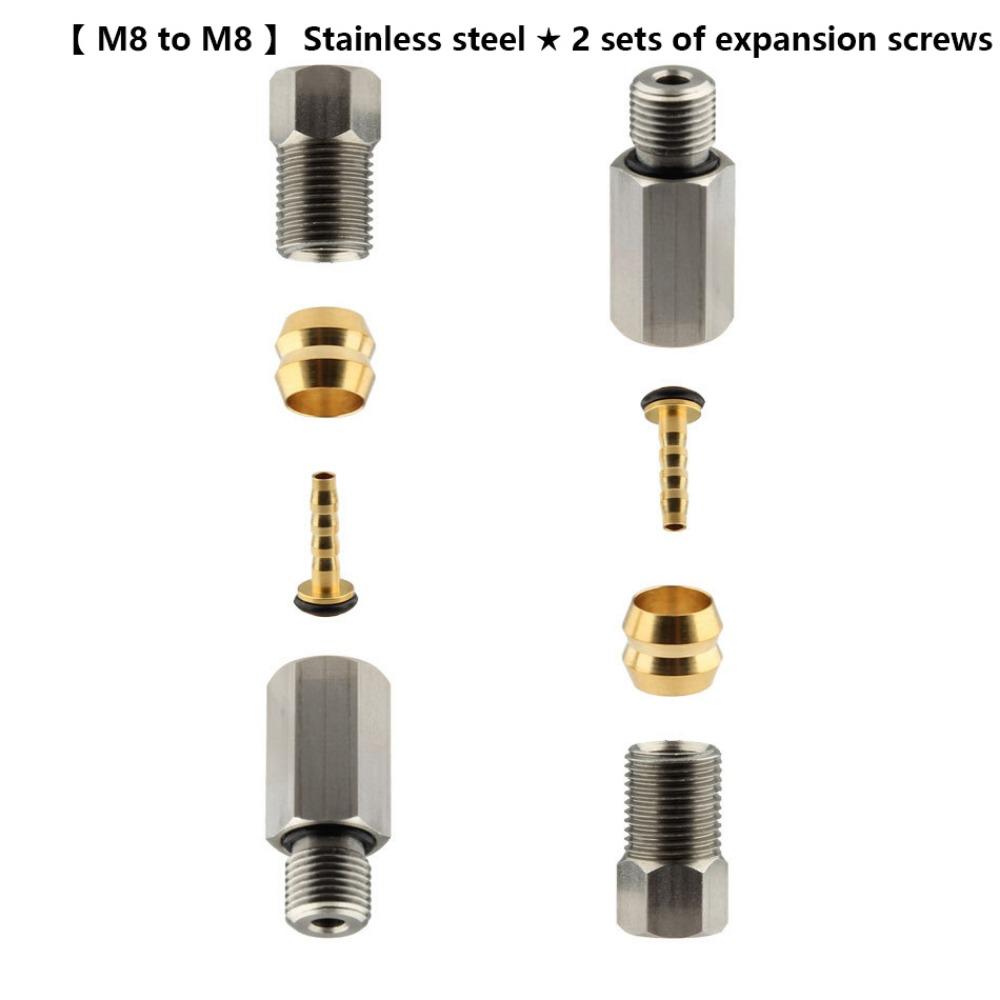 1pc/1set Copper Sleeve Tubing Accessories Screws Part 6 Styles Oil Needle New M8 Conversion Screws