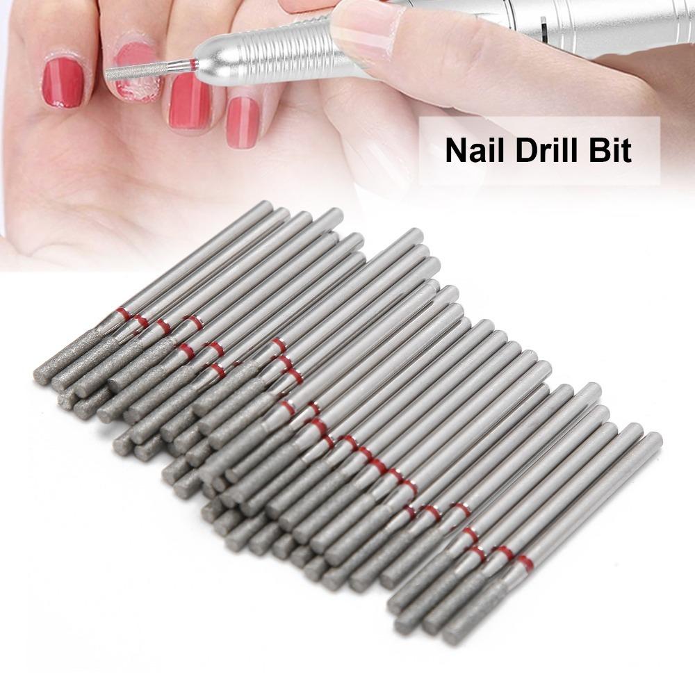50pcs Cuticle Clean Nail Grinding Heads Nail Polishing Sanding Grinding Heads For Nail Art