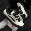 Fashion 2025 Chunky Sneakers Autumn Fashion Low Top Lace Up Skateboard Shoes Comfortable Flat Casual Walking Student Tenis Masculino