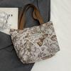 Large Capacity Single Shoulder Handbag for Women New Canvas Bag for Women Ins Versatile Shopping Commuter Tote Bag for Women