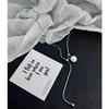New pearl necklace women's light luxury niche high-end explosion y-character temperament long clavicle chain accessories sweater chain