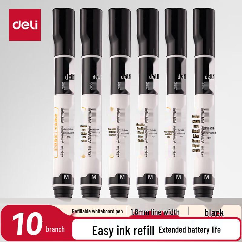 Deli S507 Whiteboard Markers