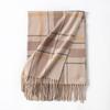 Plaid Scarf Women's Winter High-end Sense New Autumn and Winter Thickened Versatile Atmosphere Warm Scarf
