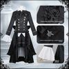 Black Butler Ciel Phantomhive Cosplay Shalior Costume With Polyester Fabric For Anime Role Play
