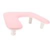 U Shaped Manicure Hand Rest Height Adjustatle Nail Arm Rest Stand Hand Rest Pillow for Nail Salon