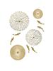 3D Fish Living Room Foyer Background Wall Decoration Metal Wall Decoration Pendant Copper Carp Treasure Pot Art Home Decoration
