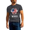 American Flag Shirts for Men USA 4th of July T-Shirt Memorial Day Patriotic Tee Tops