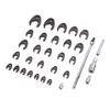 32Pcs 10 to 50mm Metric Tight Clearance Brake Line Wrench Set 3 8 1 2 3 4 Inch Drive Offset Open End Wrenches with