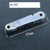 Useful 55/60 Degree Screw Thread Pitch Cutting Gauge Blades Gage Dual Head Measuring Tool