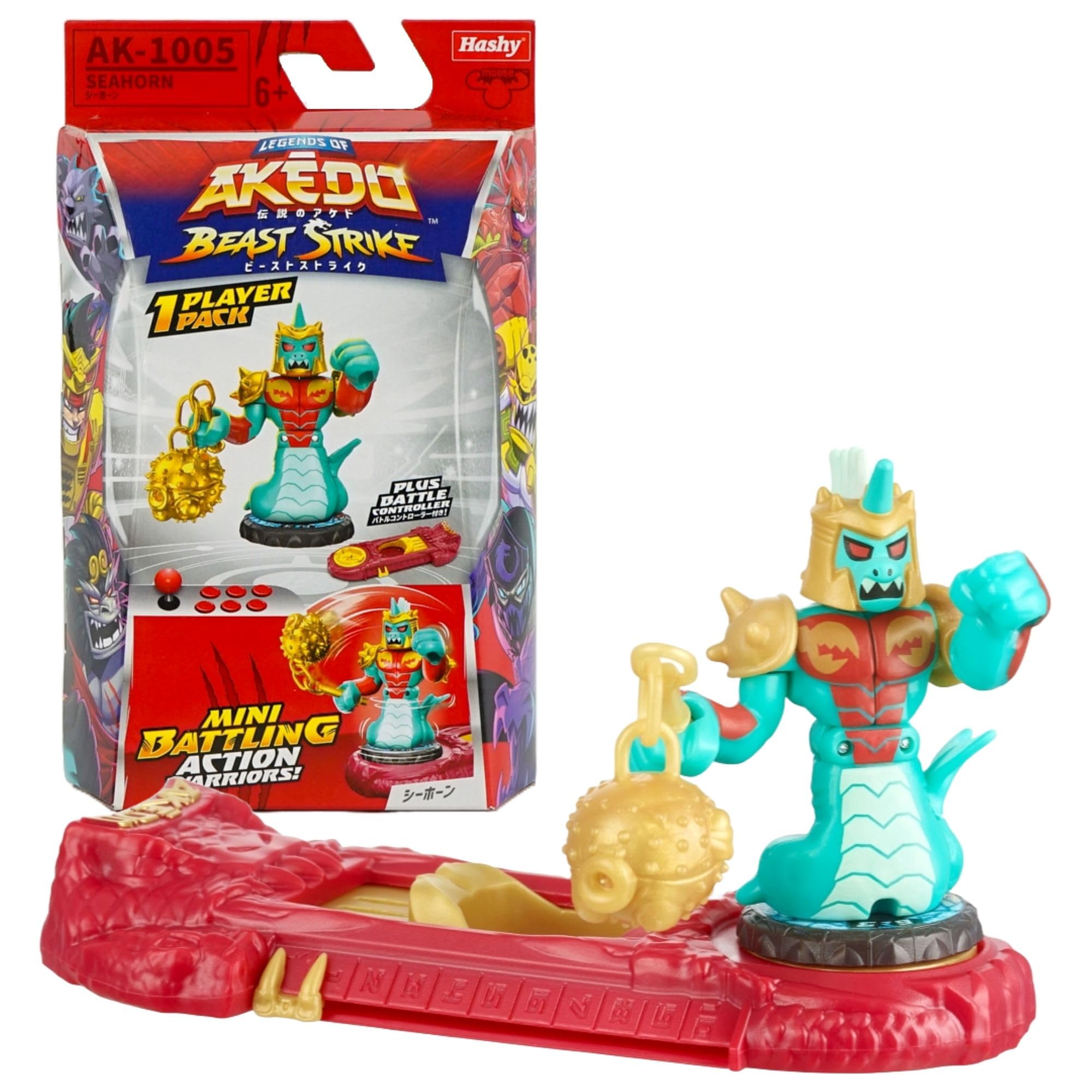 

AKEDO [Official Japanese Product] Hassey Top-in Sea Horn/Single Pack