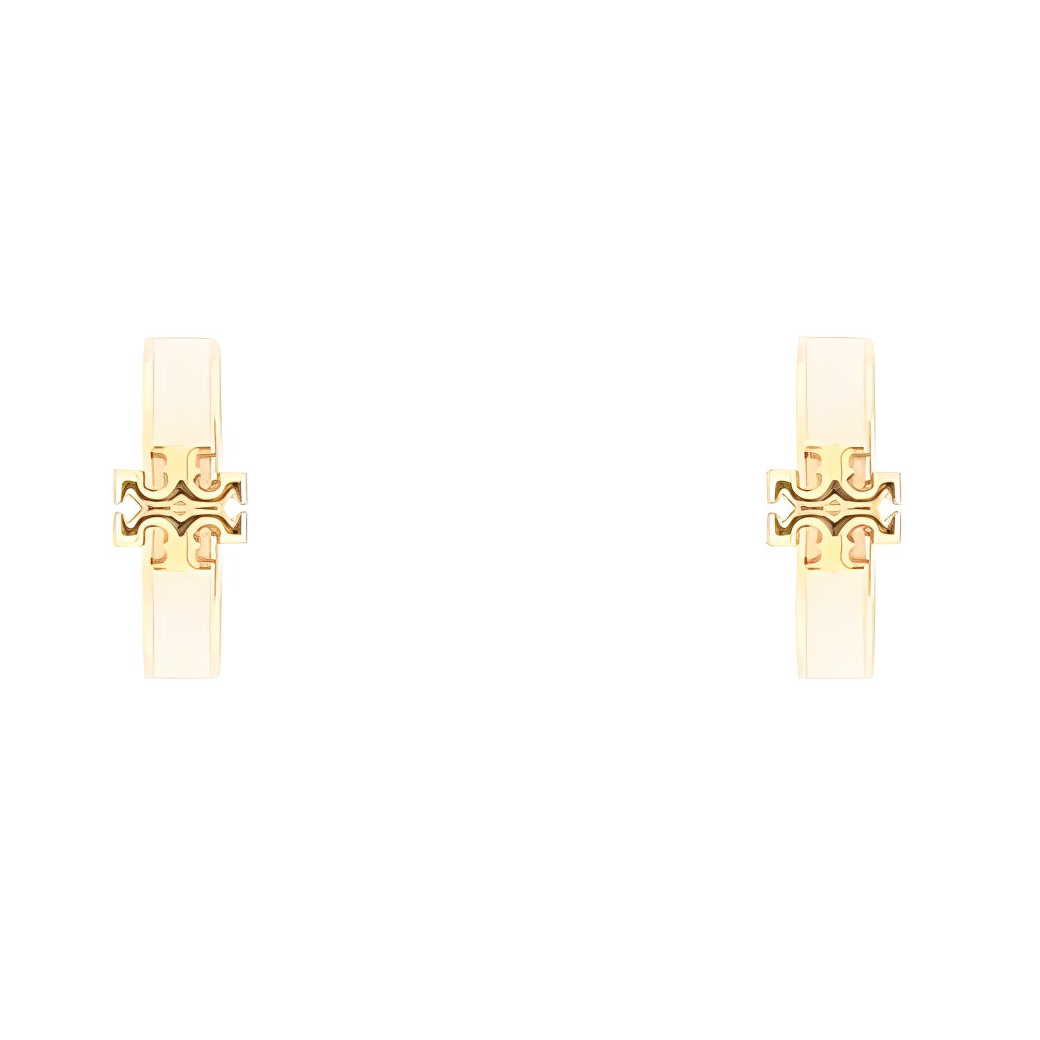 Tory Burch Personalized Design Rubber Earrings Women Earrings Gold 155515701TI Gold