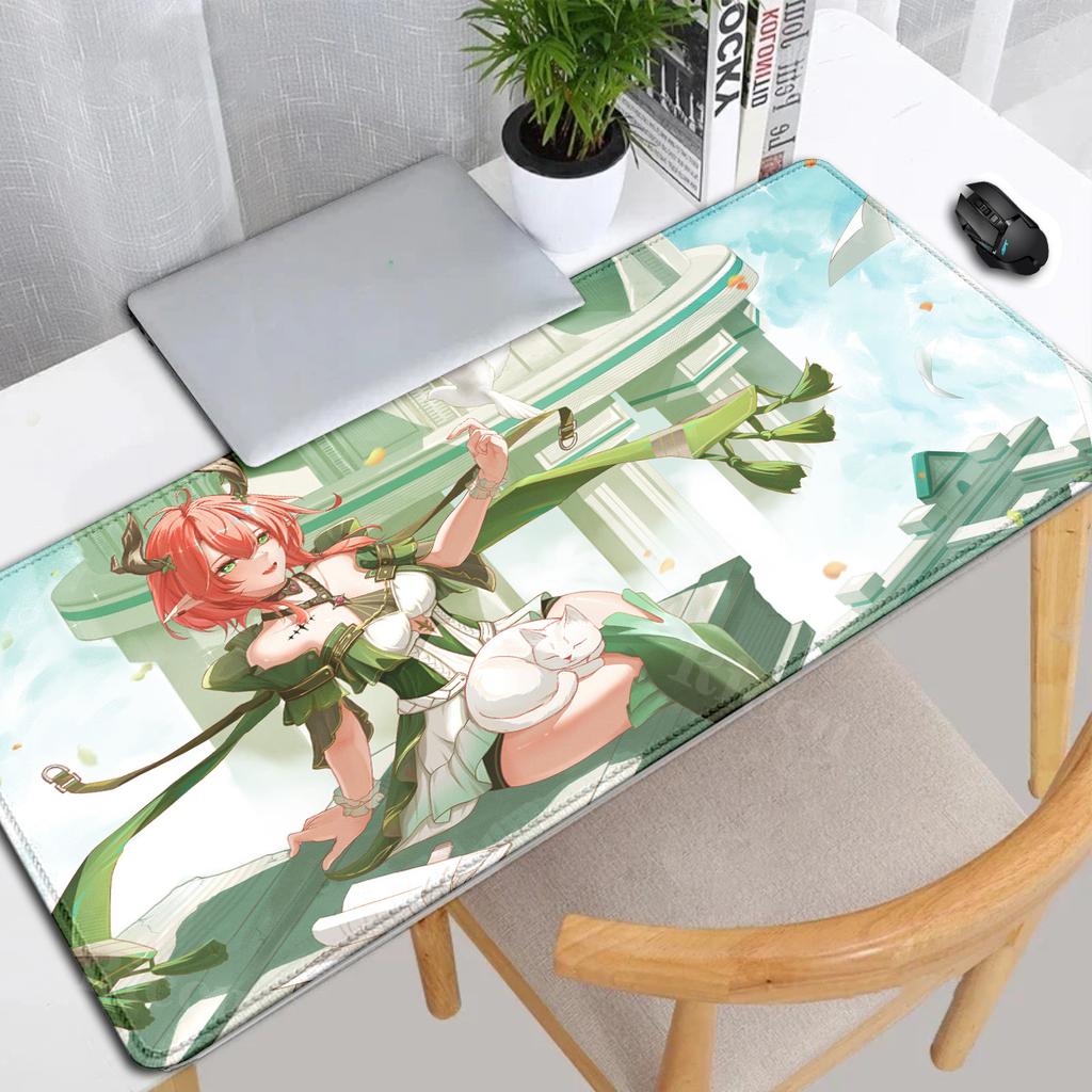 PC Wuthering Waves CIACCONA Mouse Pad PC Parts XXL E-Sports Rug Keyboard Mouse stitch Mouse pad Desk Mats Gaming Accessories