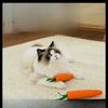 Pet Cat Toys, Cat Interaction Toys, Dog Toys, Carrot-shaped Cat Toys, Self-amusement and Stress-relief Toys for Cats, Sound-producing and Chewing Toys