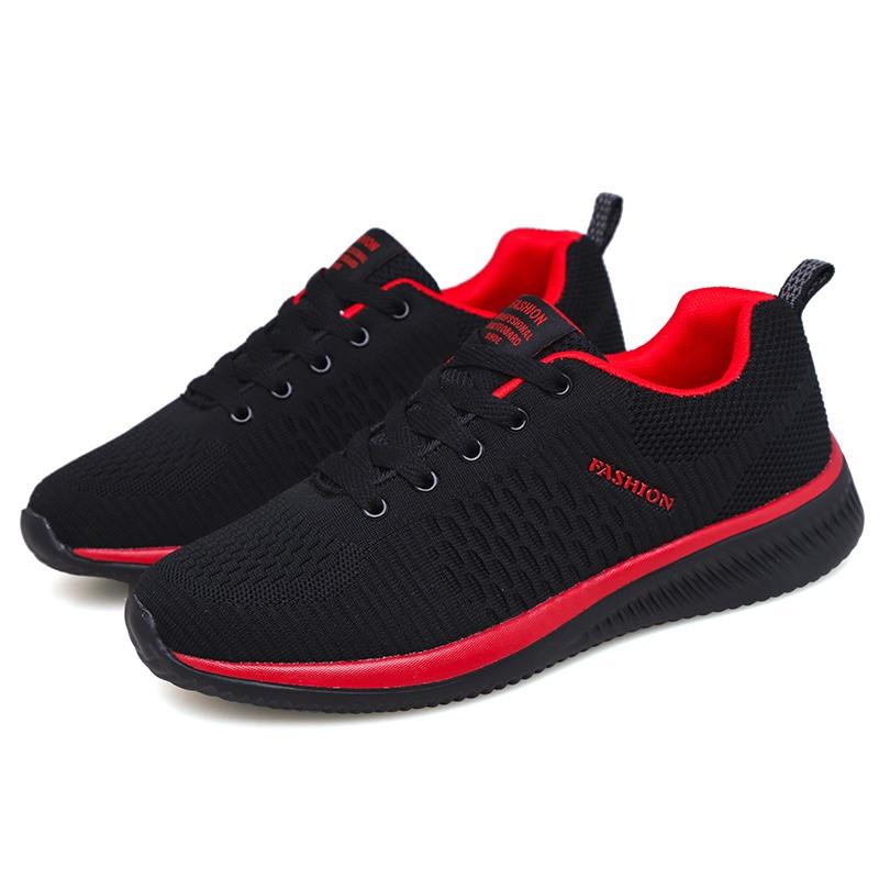 Size 35-48 Mens Lightweight Sneakers Gym Running Shoes Walking Sport Breathable Mesh Casual Shoes