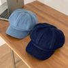 Cowboy beret women's season ins retro versatile big head circumference octagonal hat Japanese face small cloud hat