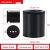 Adjustable ABS Plastic Cabinet Feet - Black Support Legs for Modern Furniture