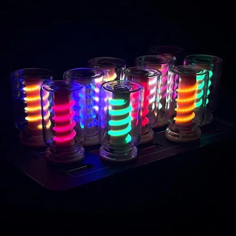 Für tägliche Beleuchtung Glühbirne Atmosphärenlampe LED Spiralfilamentlicht Handgefertigt DIY Campinglicht LED Flexibel Retro USB Glühbirne