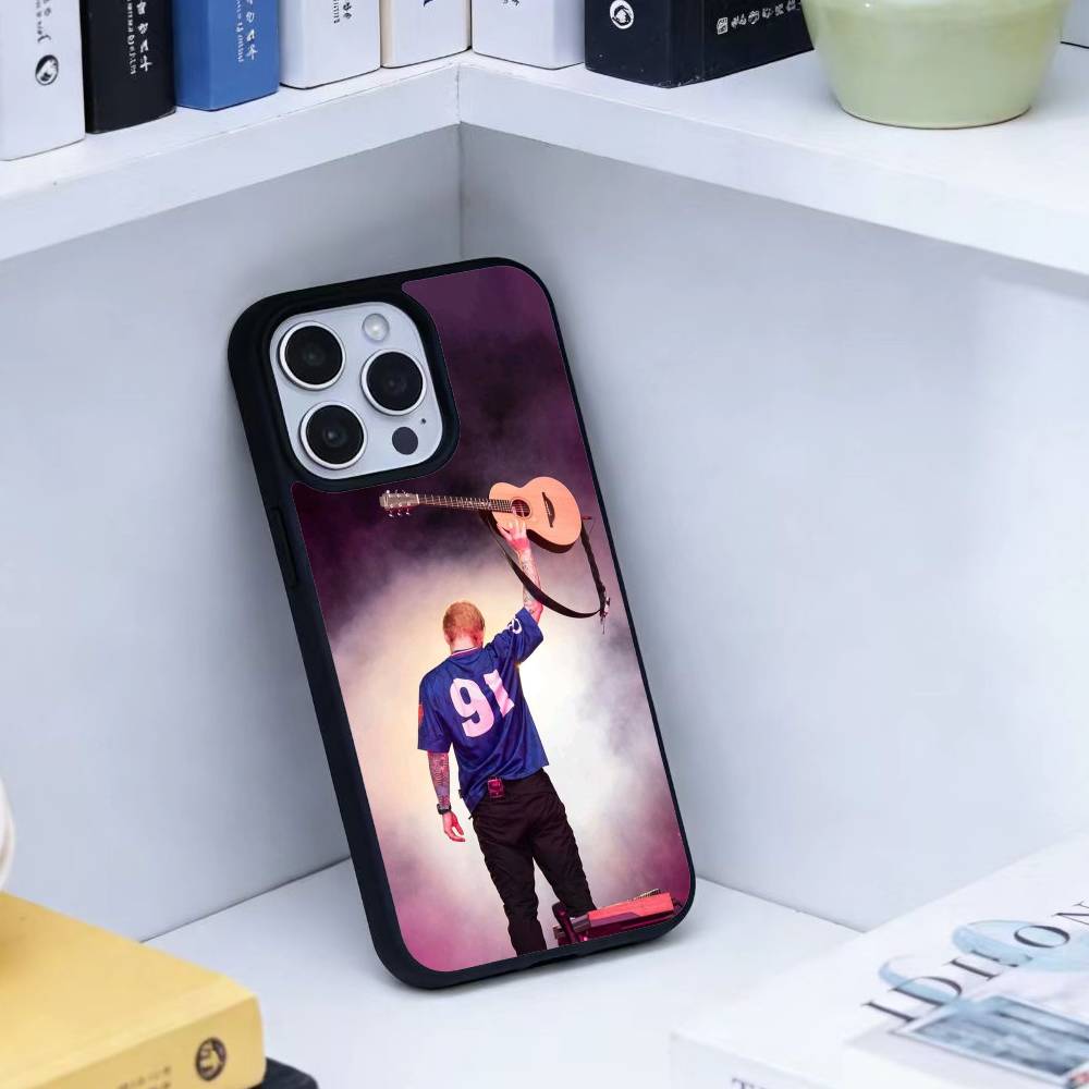 Singer E-Ed Sheeran Phone Case For iPhone17,16,15,14,13 Plus,Pro Max Magnetic For Magsafe Wireless Charging