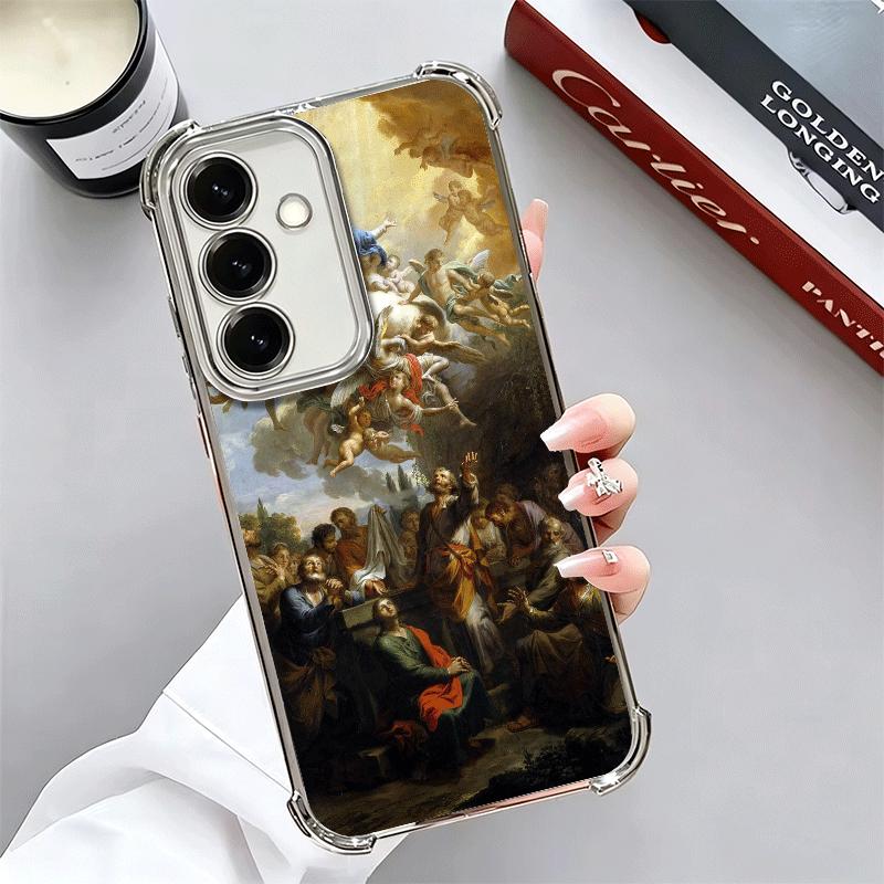 Renaissance Aesthetics Art Painting Soft Phone Case For Samsung A17 A27 A07 A37 A57 A16 A56 A15 A55 A14 A54 A13 A53 A26 A36 A25